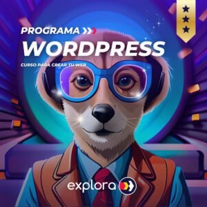 Programa de Formación Empresarial para Website WordPress a cargo de la Escuela Explora Rocket School de la Agencia Explora Marketing Digital